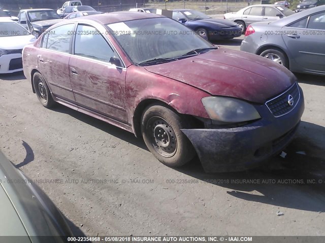 1N4AL11D45C230462 - 2005 NISSAN ALTIMA S/SL BURGUNDY photo 1