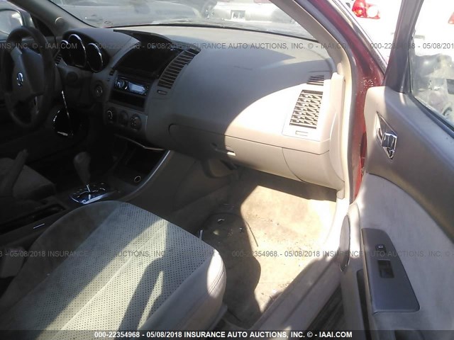 1N4AL11D45C230462 - 2005 NISSAN ALTIMA S/SL BURGUNDY photo 5