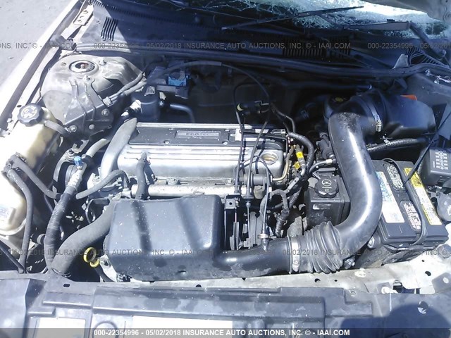 1G1JF52F747188118 - 2004 CHEVROLET CAVALIER LS GOLD photo 10