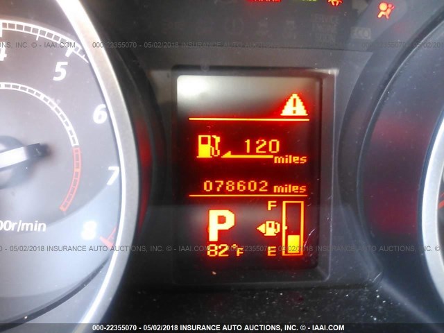 JA4AS2AW4CU030736 - 2012 MITSUBISHI OUTLANDER ES ნაცრისფერი ფოტო 7