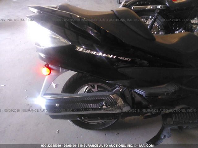 JS1CK44A582101756 - 2008 SUZUKI AN400 BLACK photo 8