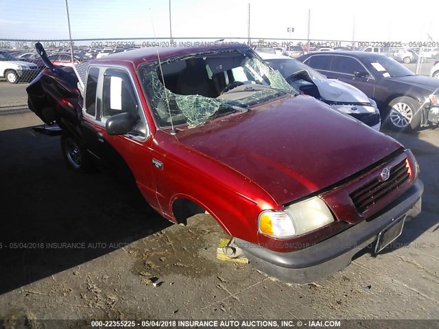 4F4YR16X8YTM10033 - 2000 MAZDA B4000 CAB PLUS RED photo 1