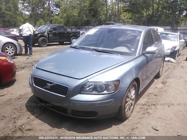 YV1MS382552103178 - 2005 VOLVO S40 2.4I TEAL photo 2