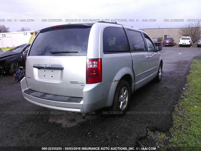 2D4RN3D10AR427248 - 2010 DODGE GRAND CARAVAN HERO SILVER photo 4