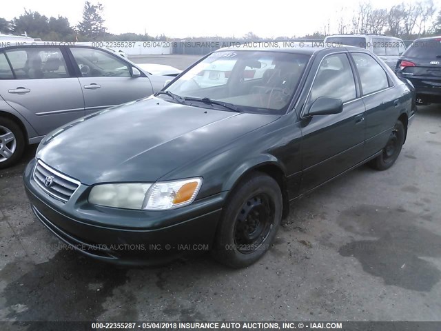 JT2BG28K6Y0497498 - 2000 TOYOTA CAMRY LE/XLE GREEN photo 2