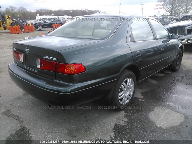 JT2BG28K6Y0497498 - 2000 TOYOTA CAMRY LE/XLE GREEN photo 4