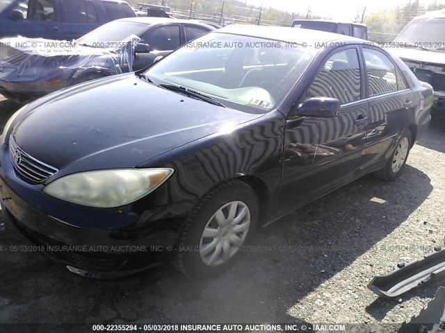 4T1BE32K56U679576 - 2006 TOYOTA CAMRY LE/XLE/SE შავი ფოტო 2