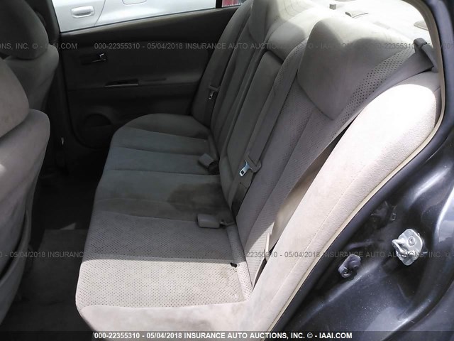 1N4AL11D46C255914 - 2006 NISSAN ALTIMA S/SL GRAY photo 8