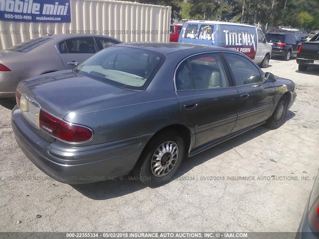 1G4HP52K94U228650 - 2004 BUICK LESABRE CUSTOM GRAY photo 4