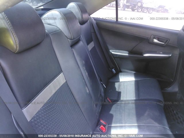 4T1BF1FK9CU180898 - 2012 TOYOTA CAMRY SE/LE/XLE 灰色 照片 8