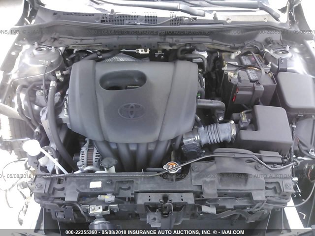 3MYDLBZV0GY136472 - 2016 TOYOTA SCION IA GRAY photo 10