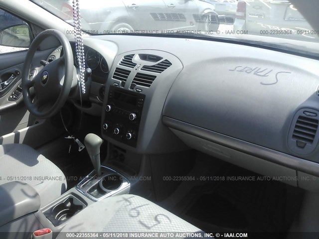 1G1ZS58FX7F184922 - 2007 CHEVROLET MALIBU LS 栗色 照片 5