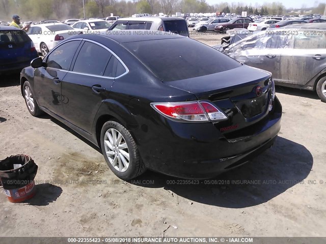 1YVHZ8CH5C5M34523 - 2012 MAZDA 6 I BLACK photo 3