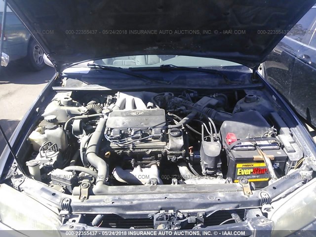 4T1BF28K0WU929384 - 1998 TOYOTA CAMRY CE/LE/XLE GRAY photo 10