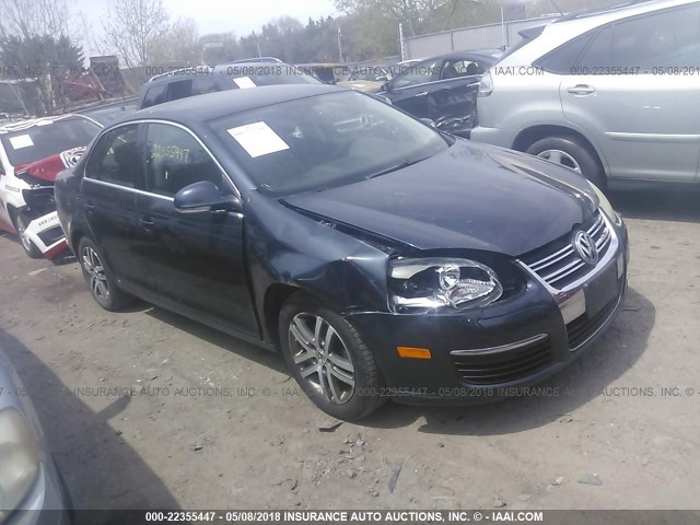 3VWRF71KX6M701341 - 2006 VOLKSWAGEN JETTA 2.5 BLUE photo 1