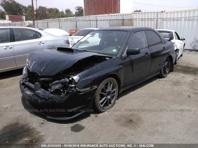 JF1GD79696G506337 - 2006 SUBARU IMPREZA WRX/LIMITED BLACK photo 2