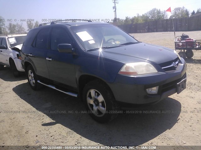 2HNYD18273H542841 - 2003 ACURA MDX GRAY photo 1