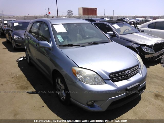 2T1KR32EX6C591672 - 2006 TOYOTA COROLLA MATRIX XR BLUE photo 1