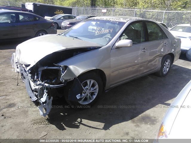 4T1BF30K86U632445 - 2006 TOYOTA CAMRY LE/XLE/SE GOLD photo 2