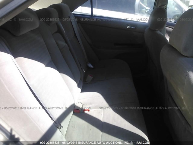 4T1BF30K86U632445 - 2006 TOYOTA CAMRY LE/XLE/SE GOLD photo 8