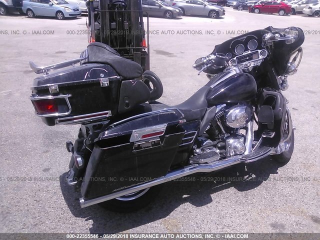 1HD1FCW154Y600278 - 2004 HARLEY-DAVIDSON FLHTCUI BLACK photo 4