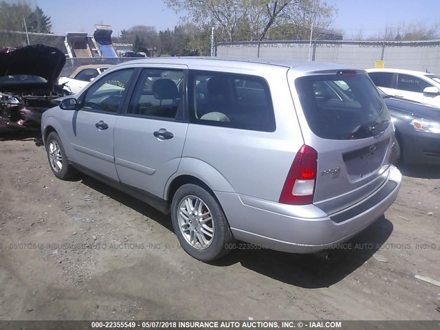 1FAFP36N95W267383 - 2005 FORD FOCUS ZXW GRAY photo 3