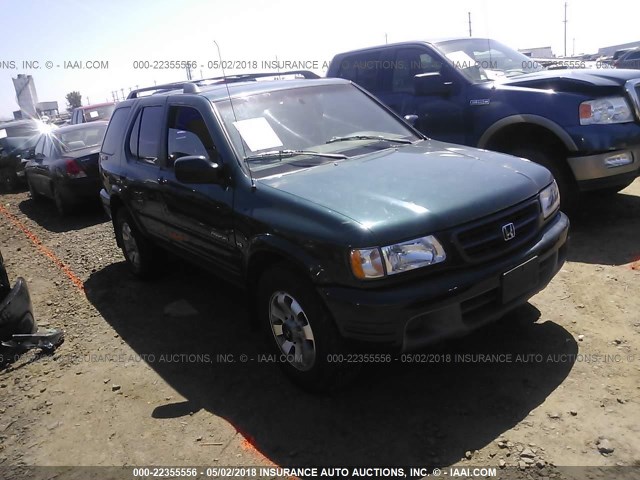 4S6DM58W6Y4405752 - 2000 HONDA PASSPORT EX/LX 绿色 照片 1