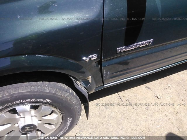 4S6DM58W6Y4405752 - 2000 HONDA PASSPORT EX/LX 绿色 照片 6