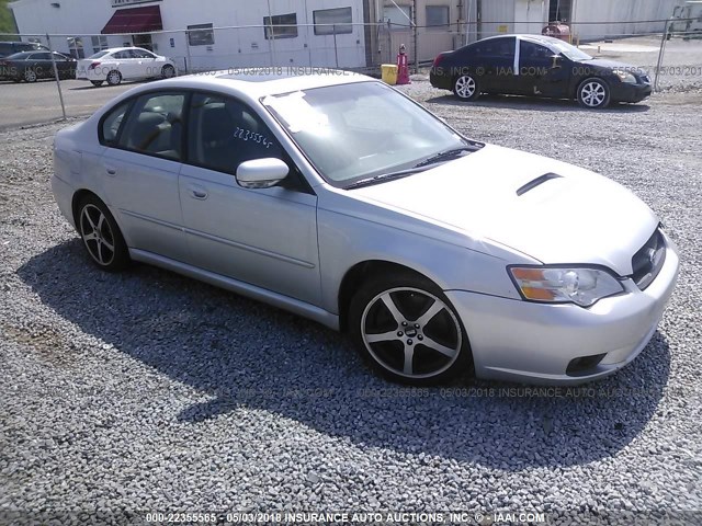 4S3BL676164200304 - 2006 SUBARU LEGACY GT LIMITED SILVER photo 1