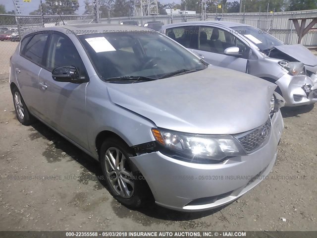 KNAFU5A20C5467340 - 2012 KIA FORTE EX Gümüş foto 1