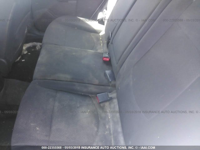 KNAFU5A20C5467340 - 2012 KIA FORTE EX Gümüş foto 8