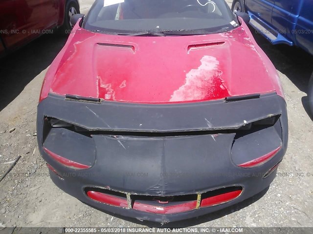 2G1FP22P5R2202770 - 1994 CHEVROLET CAMARO Z28 RED photo 6