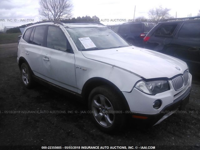 WBXPC93447WF12155 - 2007 BMW X3 3.0SI WHITE photo 1