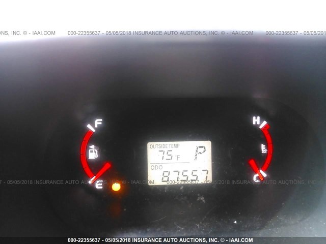 2T1KU40EX9C090583 - 2009 TOYOTA COROLLA MATRIX  BLACK photo 7