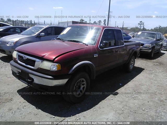 4F4ZR17V9XTM11871 - 1999 MAZDA B3000 CAB PLUS MAROON photo 2