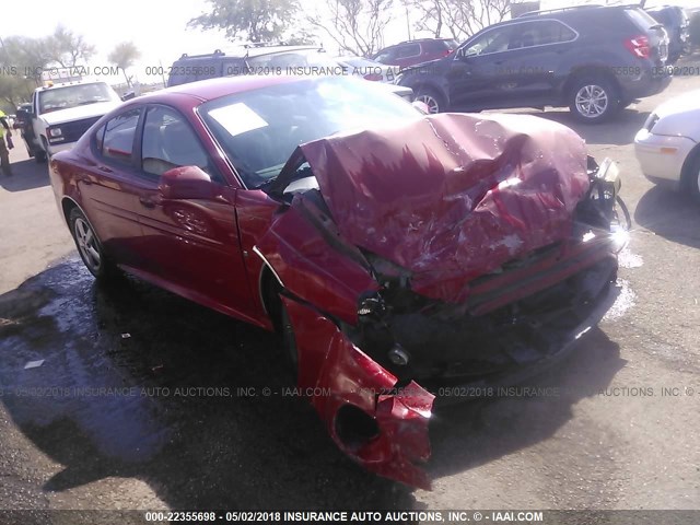 2G2WP552071207746 - 2007 PONTIAC GRAND PRIX RED photo 1