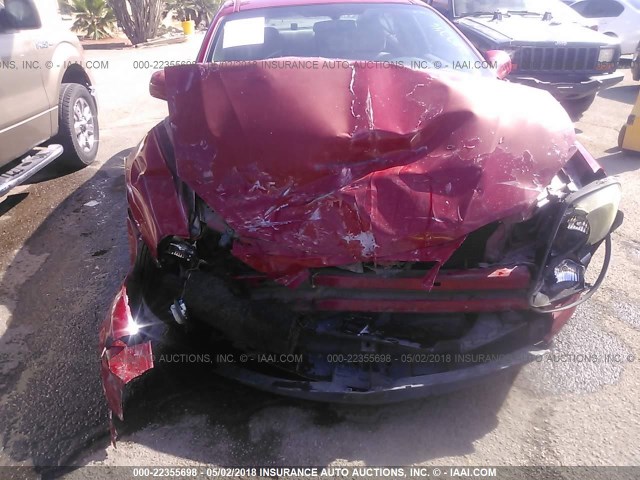 2G2WP552071207746 - 2007 PONTIAC GRAND PRIX RED photo 6