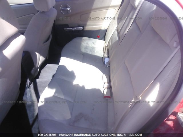 2G2WP552071207746 - 2007 PONTIAC GRAND PRIX RED photo 8