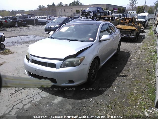 JTKDE177570202153 - 2007 TOYOTA SCION TC 银色 照片 2