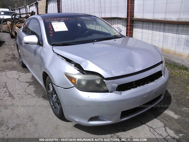 JTKDE177570202153 - 2007 TOYOTA SCION TC 银色 照片 6