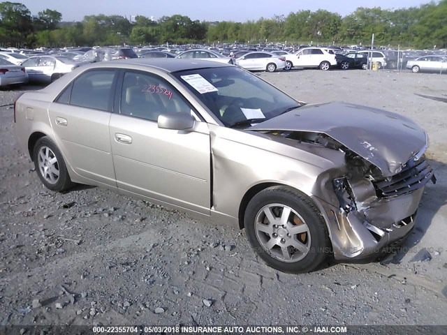 1G6DM57T060192681 - 2006 CADILLAC CTS GOLD photo 1