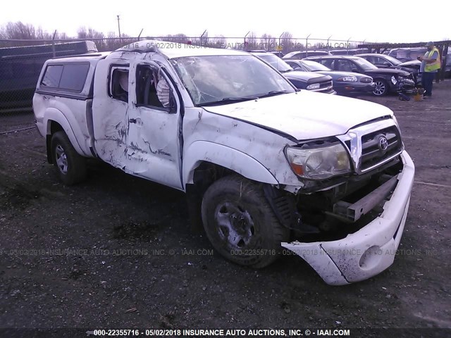5TEUU42NX9Z602164 - 2009 TOYOTA TACOMA ACCESS CAB Ақ фото 1