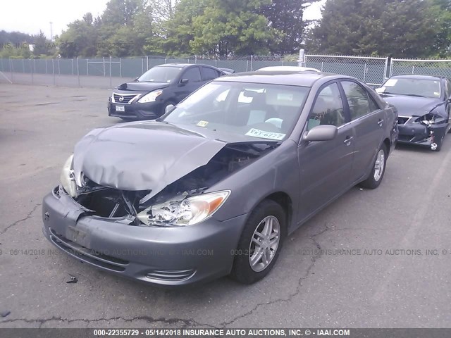 4T1BE30K72U624513 - 2002 TOYOTA CAMRY LE/XLE/SE Boz foto 2