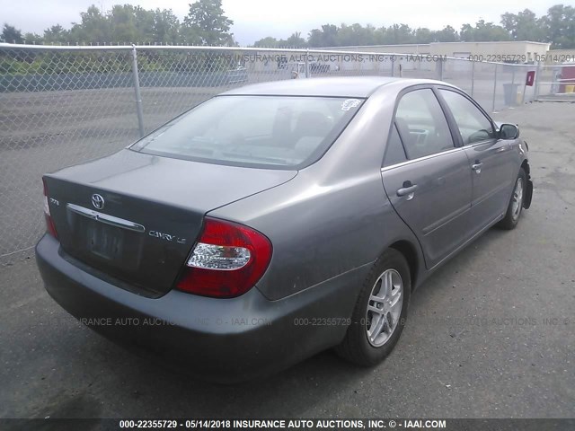 4T1BE30K72U624513 - 2002 TOYOTA CAMRY LE/XLE/SE Boz foto 4