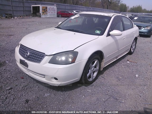 1N4BL11D05C328456 - 2005 NISSAN ALTIMA SE/SL/SE-R WHITE photo 2