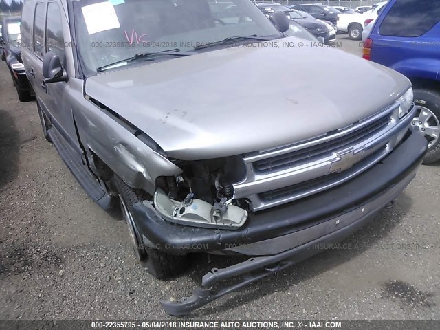 1GNFK16Z52J106285 - 2002 CHEVROLET SUBURBAN K1500 TAN photo 6