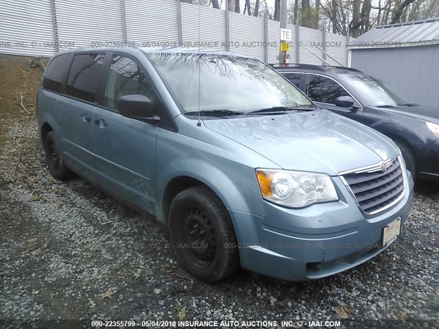 2A8HR44HX8R752251 - 2008 CHRYSLER TOWN & COUNTRY LX TURQUOISE photo 1