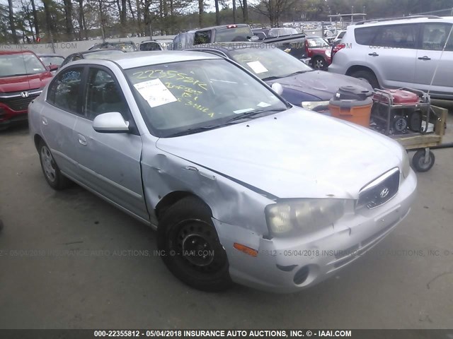 KMHDN45D63U700975 - 2003 HYUNDAI ELANTRA GLS/GT SILVER photo 1