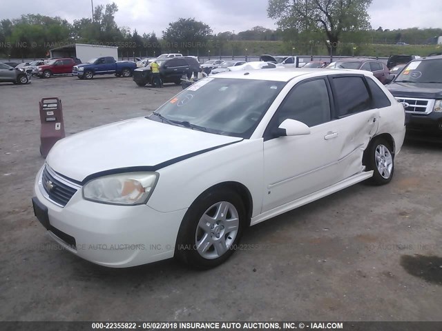 1G1ZT61836F290111 - 2006 CHEVROLET MALIBU MAXX LT WHITE photo 2