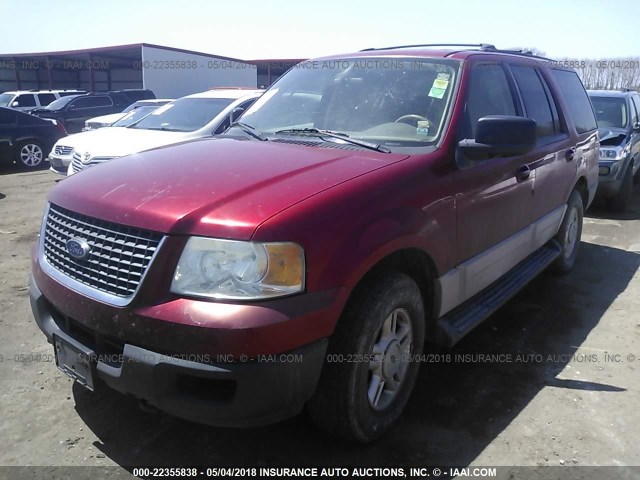 1FMPU16L64LA65316 - 2004 FORD EXPEDITION XLT RED photo 6